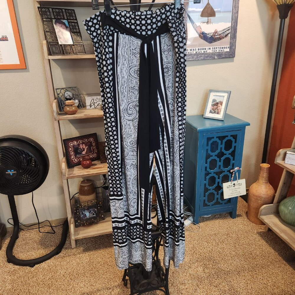INC Wide Leg Boho Hippie Palazzo Lounge Pants 0X